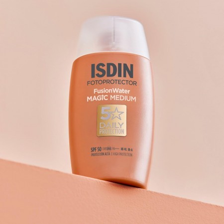 ISDIN FOTOPROTECTOR SPF50 FUSION WATER COLOR MEDIUM 50 ML