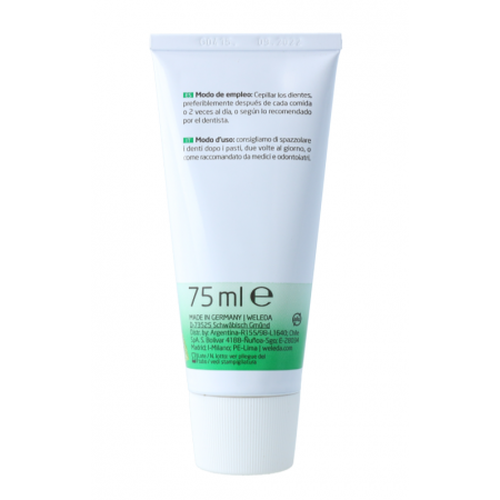 WELEDA GEL DENTIFRICO VEGETAL 1 ENVASE 75 ML