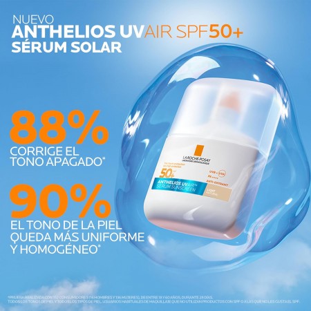 ANTHELIOS UVAIR SPF 50+ SERUM PROTECTOR SOLAR COLOR LIGHT 50 ML