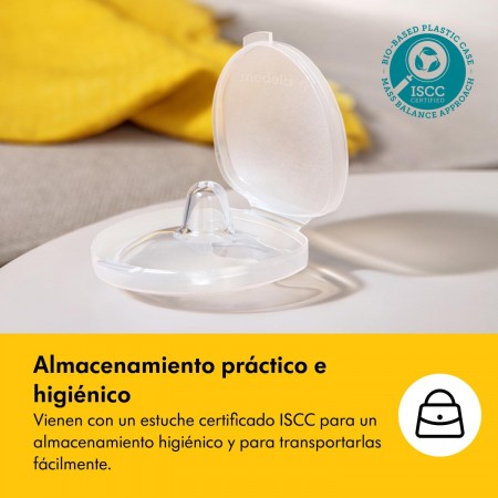 MEDELA PEZONERAS TALLA L 24MM 2 UNIDADES