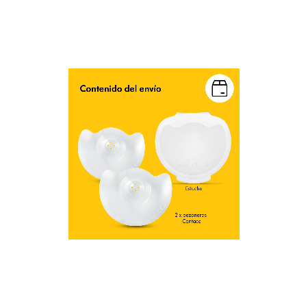 MEDELA PEZONERAS TALLA M 20MM 2 UNIDADES