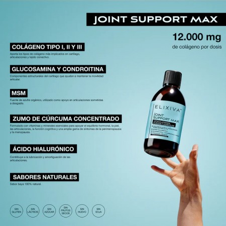 ELIXIVA JOINT SUPPORT MAX ARTICULACIONES HUESOS MUSCULOS SOLUCION ORAL 500 ML