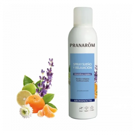 PRANAROM SUEÑO Y RELAJACION SPRAY TEXTIL Y ATMOSFERA 150 ML