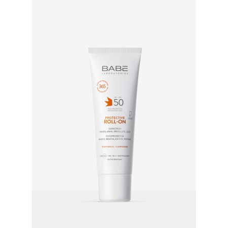 BABE PROTECTIVE PROTECCION SOLAR SPF 50 ROLL-ON 80 ML MANOS BRAZOS ESCOTE PIERNAS