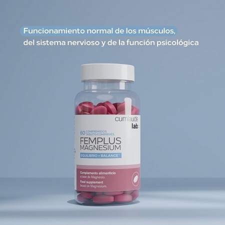 CUMLAUDE LAB: FEMPLUS MAGNESIUM EQUILIBRIO 60 COMPRIMIDOS