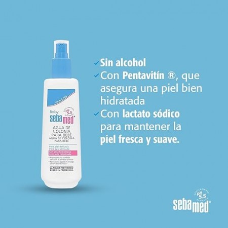 SEBAMED BABY AGUA DE COLONIA SIN ALCOHOL 250 ML