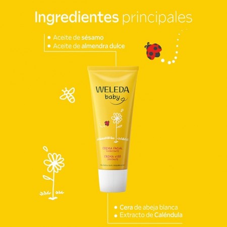 WELEDA CREMA FACIAL DE CALENDULA 50  ML