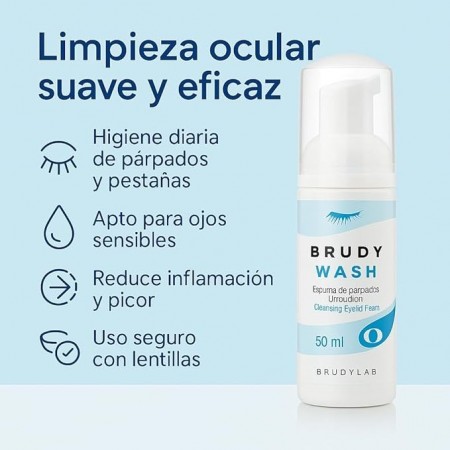 BRUDY WASH ESPUMA DE PARPADOS 50 ML