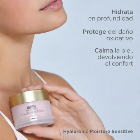 ISDINCEUTICS HYALURONIC MOISTURE CREMA PIEL SENSIBLE REFILL 50G