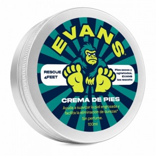 EVANS RESCUE4FEET CREMA DE PIES 1 TARRO 100 ML