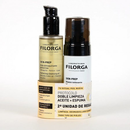 FILORGA DUO ACEITE DESMAQUILLANTE 150 ML + ESPUMA LIMPIADORA ENZIMATICA 150ML