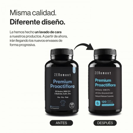 ZENEMENT PREMIUM PROACTIFLORA 120 CAPSULAS