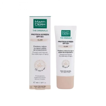 MARTIDERM PROTEOS SCREEN SPF 50+ CLAIR 1 ENVASE 40 ML