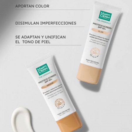 MARTIDERM PROTEOS SCREEN SPF 50+ CLAIR 1 ENVASE 40 ML