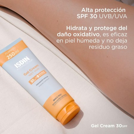 FOTOPROTECTOR ISDIN SPF30 GEL- CREMA WET SKIN 200 ML