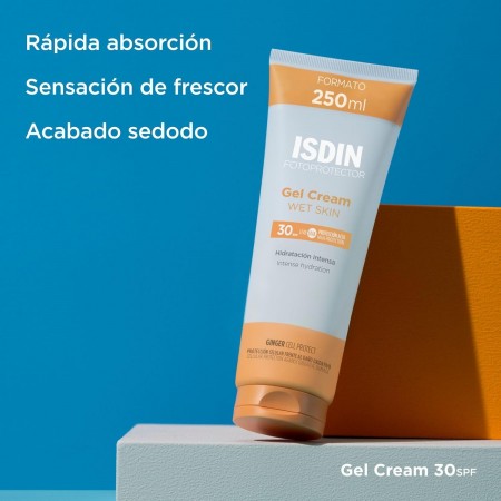 FOTOPROTECTOR ISDIN SPF30 GEL- CREMA WET SKIN 200 ML