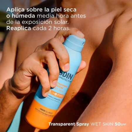 ISDIN FOTOPROTECTOR SPF50 TRANSPARENT WET SKIN SPRAY 100 ML