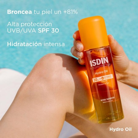 ISDIN FOTOPROTECTOR HYDRO OIL SPF 30 ULTRA LIGERO 200 ML