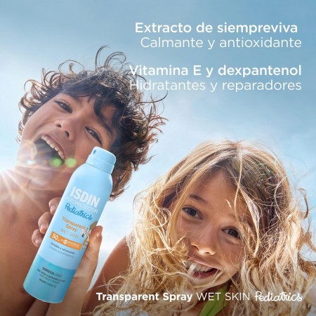 ISDIN FOTOPROTECTOR SPF+50 PEDIATRICS SPRAY TRANSPARENTE 250 ML