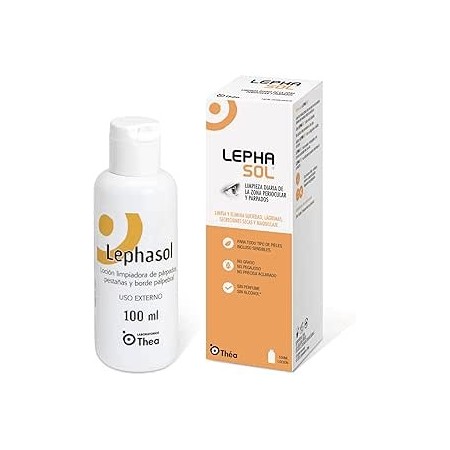 LEPHASOL LOCION MICELAR PARA HIGIENE DE PARPADOS 100 ML