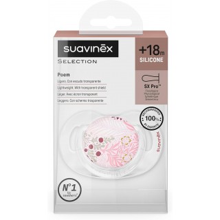 SUAVINEX CHUPETE DE SILICONA SX PRO +18 MESES