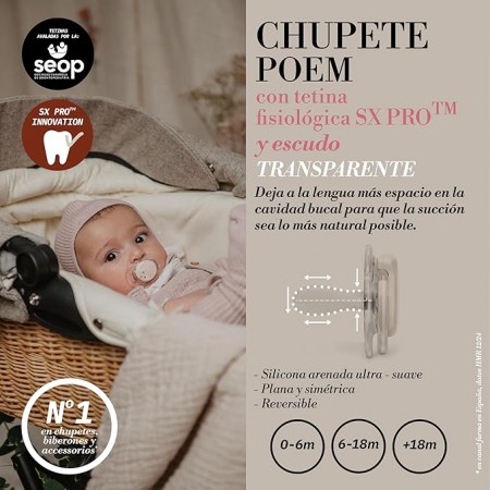 SUAVINEX CHUPETE DE SILICONA SX PRO +18 MESES