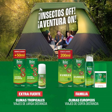 RELEC FAMILIA REPELENTE FORMATO AHORRO SPRAY 200 ML
