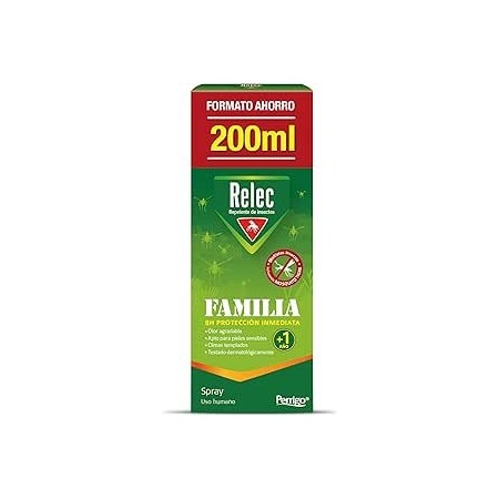 RELEC FAMILIA REPELENTE FORMATO AHORRO SPRAY 200 ML