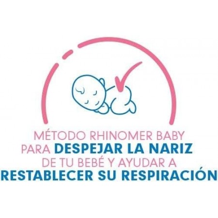 RHINOMER BABY NARHINEL CONFORT ASPIRADOR NASAL 1 UNIDAD +2 RECAMBIOS