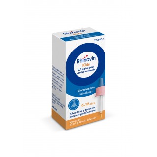 RHINOVIN INFANTIL 0.5 MG/ML GOTAS NASALES 1 FRASCO SOLUCION 10 ML