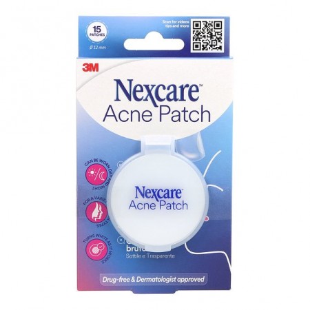 NEXCARE ACNE PATCH TRANSPARENTES 15 PARCHES