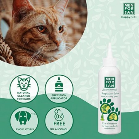 MENFORSAN LIMPIADOR OTICO PARA PERROS Y GATOS 125 ML