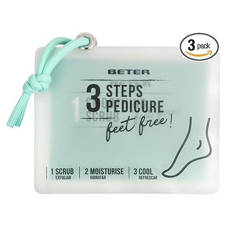 BETER 3 STEPS FEET FREE SET DE PEDICURA EN 3 PASOS: EXFOLIANTE, HIDRATANTE Y REFRESCANTE