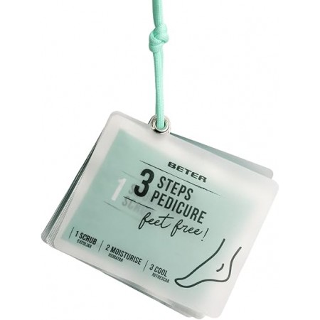 BETER 3 STEPS FEET FREE SET DE PEDICURA EN 3 PASOS: EXFOLIANTE, HIDRATANTE Y REFRESCANTE