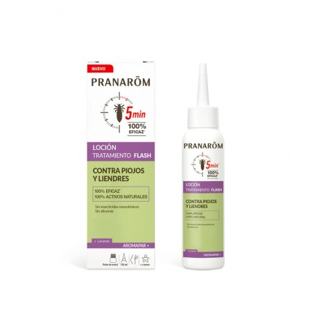 PRANAROM LOCION TRATAMIENTO AROMAPAR ANTIPIOJOS Y LIENDRES SPRAY 100 ML + LENDRERA