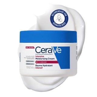 CeraVe crema hidratante intensiva con 5% de urea recomendada por dermatólogos
