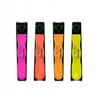 BETER CORTAUÑAS NAIL IT DOBLE 2 EN 1 CURVO Y RECTO COLOR FLUOR