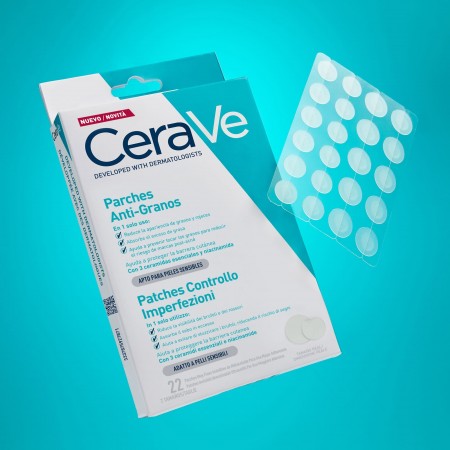 Pack de 22 parches para imperfecciones CeraVe Blemish Control para imperfecciones