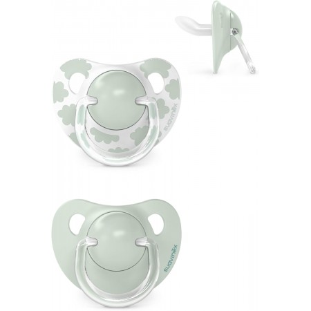 SUAVINEX CHUPETE DE SILICONA SX PRO ANATOMICO CLASICO DE 0 A 6 MESES 2 CHUPETES
