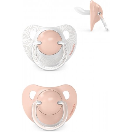 SUAVINEX CHUPETE DE SILICONA SX PRO ANATOMICO CLASICO DE 0 A 6 MESES 2 CHUPETES