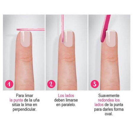 BETER LIMA DE UÑAS MANICURA CORINDON 2 EN 1 FINA & GRUESA 11CM 4 UNIDADES