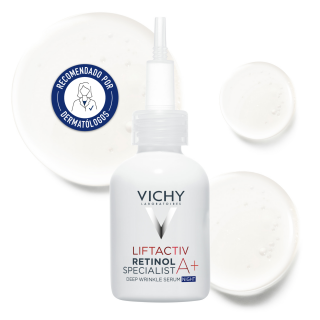 Vichy Liftactiv Sérum Retinol Specialist de 30 ml recomendado por dermatólogos