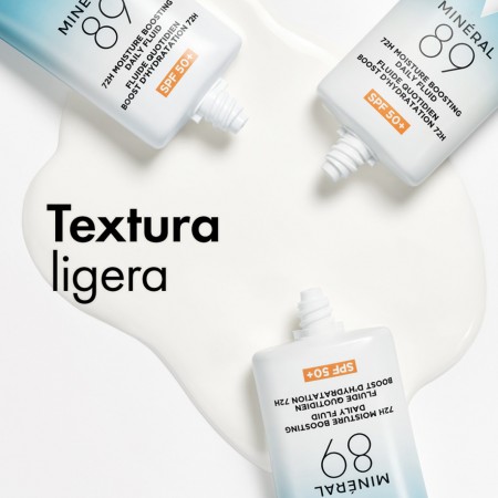 Textura ligera de rápida absorción del fluido diario hidratante Vichy SPF 50+