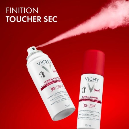 VICHY DESODORANTE CLINICAL CONTROL 96H MUJER ANTITRANSPIRANTE SPRAY 125 ML
