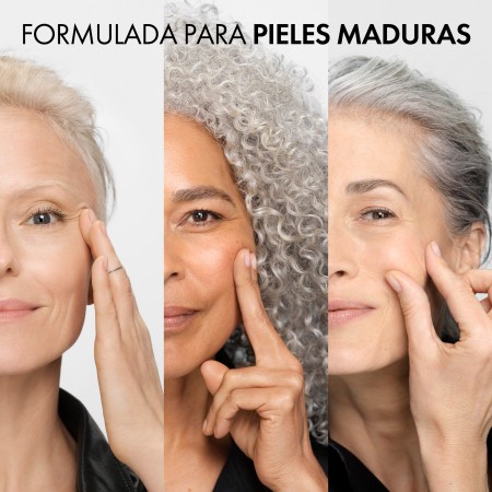 Crema de noche reconstructora de Vichy especialmente formulada para las necesidades de pieles maduras