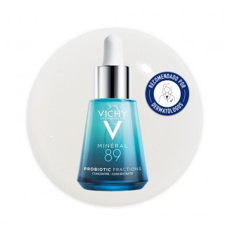 Vichy Minéral 89 Probiotic Fractions concentrado reparador recomendado por dermatólogos