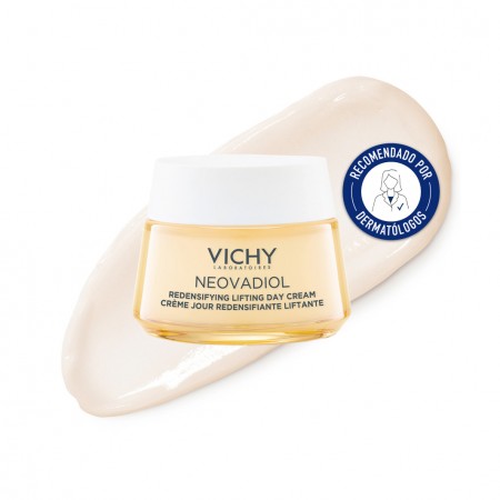 Vichy Neovadiol crema de día redensificante recomendada por dermatólogos para la perimenopausia