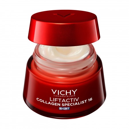 Crema de noche estimuladora de colágeno Vichy Liftactiv Collagen Specialist de 50 ml