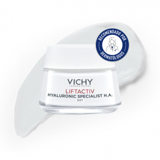 Crema de día Vichy Liftactiv Supreme recomendada por dermatólogos para piel normal a mixta