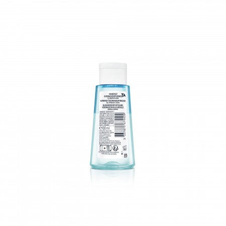 Detalle de la composición e ingredientes del desmaquillante de ojos bifásico Vichy